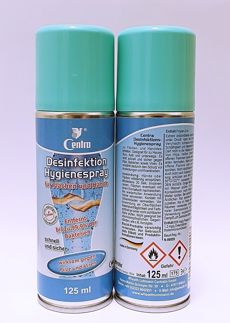 Desinfektion Hygienespray 125ml